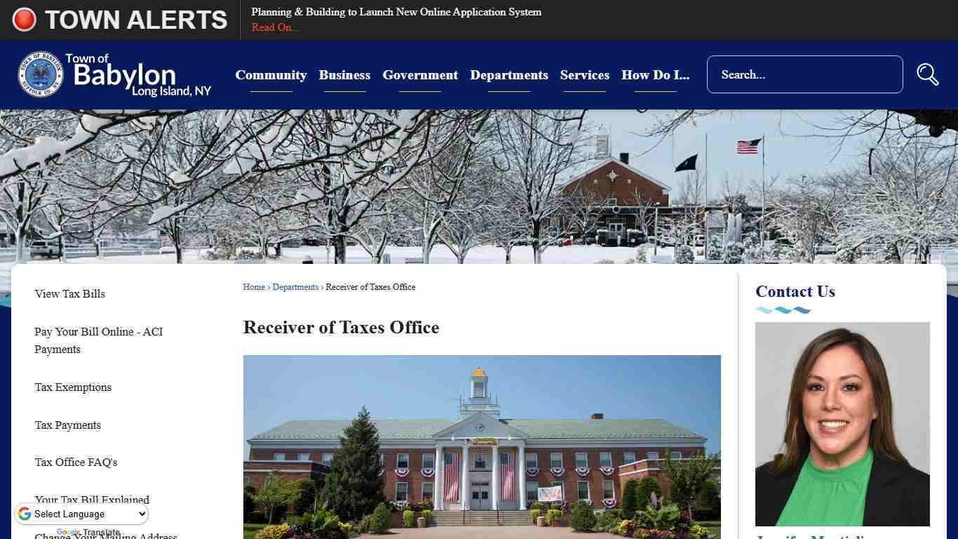Receiver of Taxes Office | Babylon, NY - Official Website