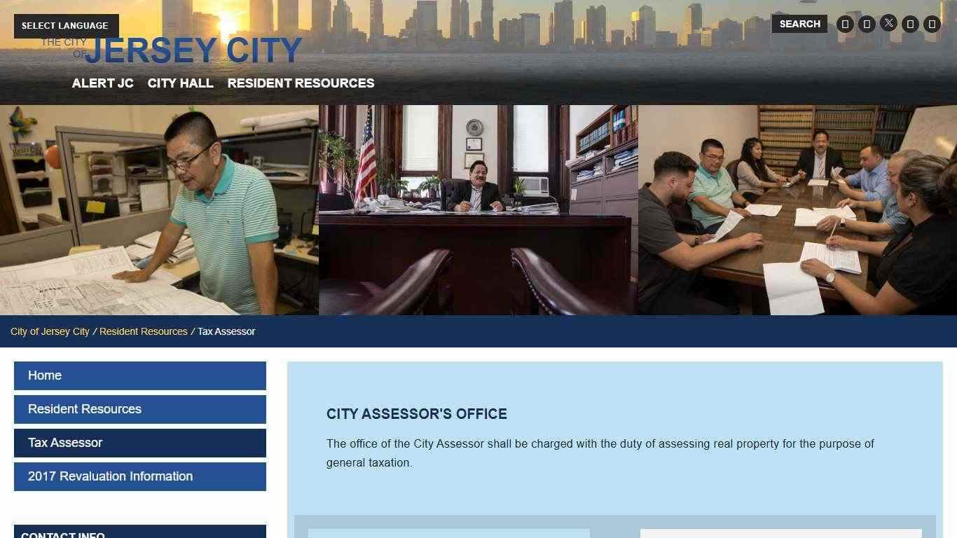 Tax Assessor - City of Jersey City